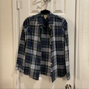 J Crew Plaid Women’s Button Down
